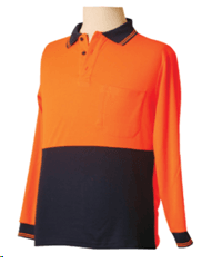 Orange / Navy